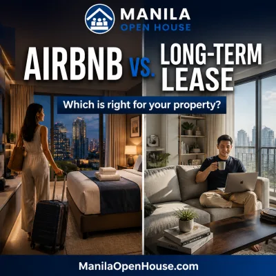 Airbnb or Long-Term Lease in the Philippines, 2026: Is Short-Term Rental Really "Passive Income," and Where It Actually Pays — BGC to Siargao