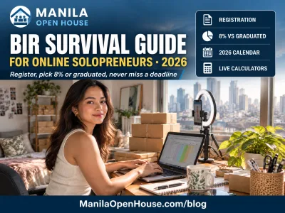 BIR Survival Guide for Online Solopreneurs in the Philippines 2026