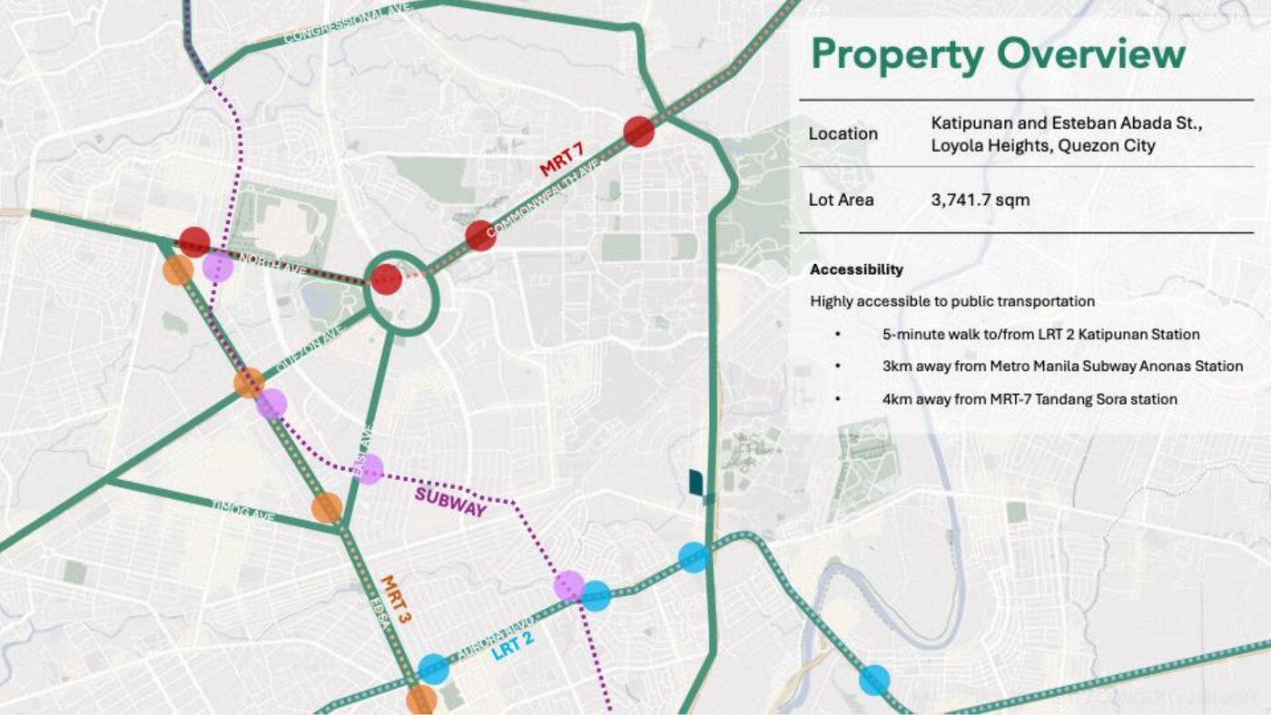 Liv North property overview map