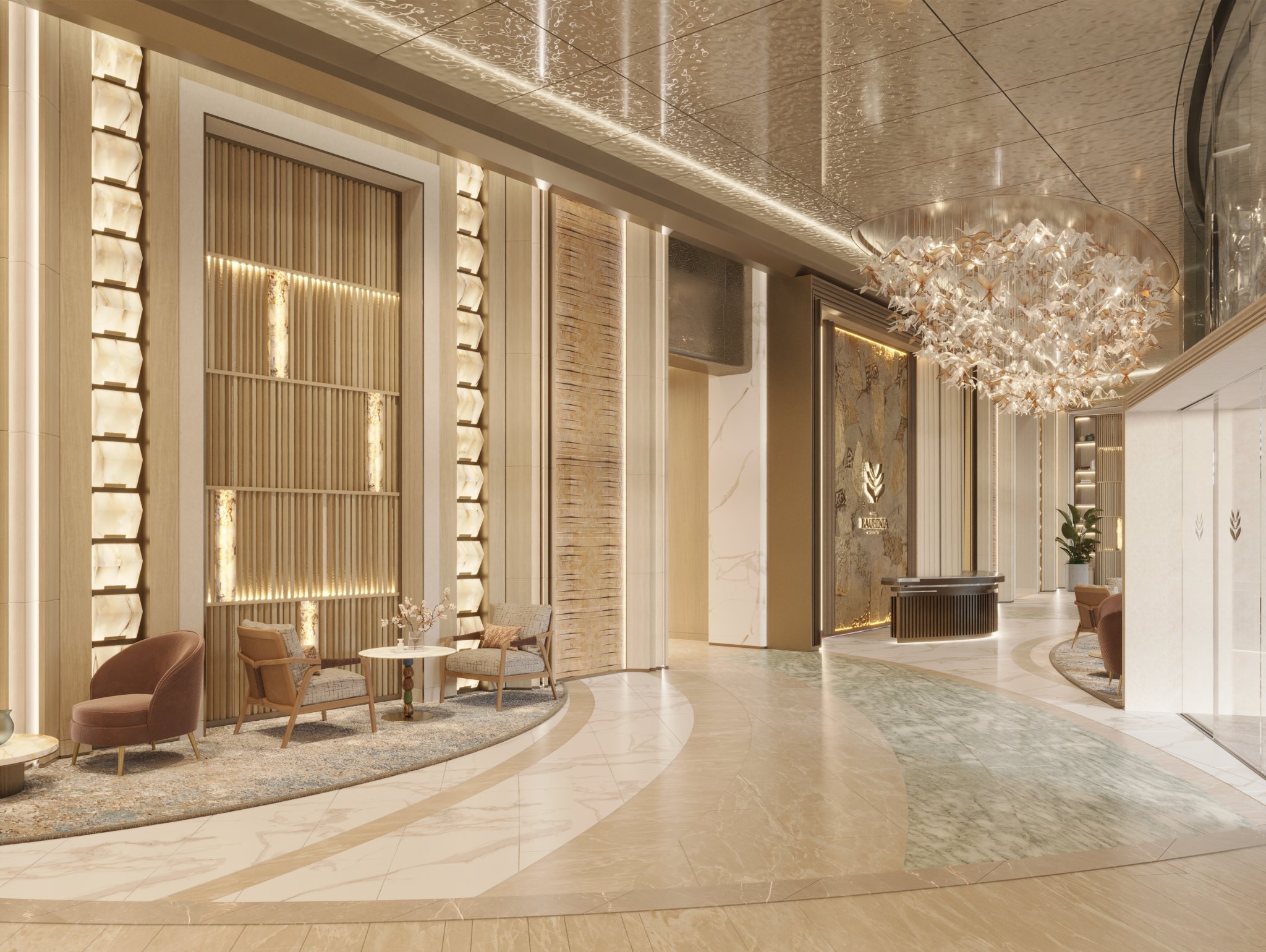 Shang Bauhinia Residences lobby render