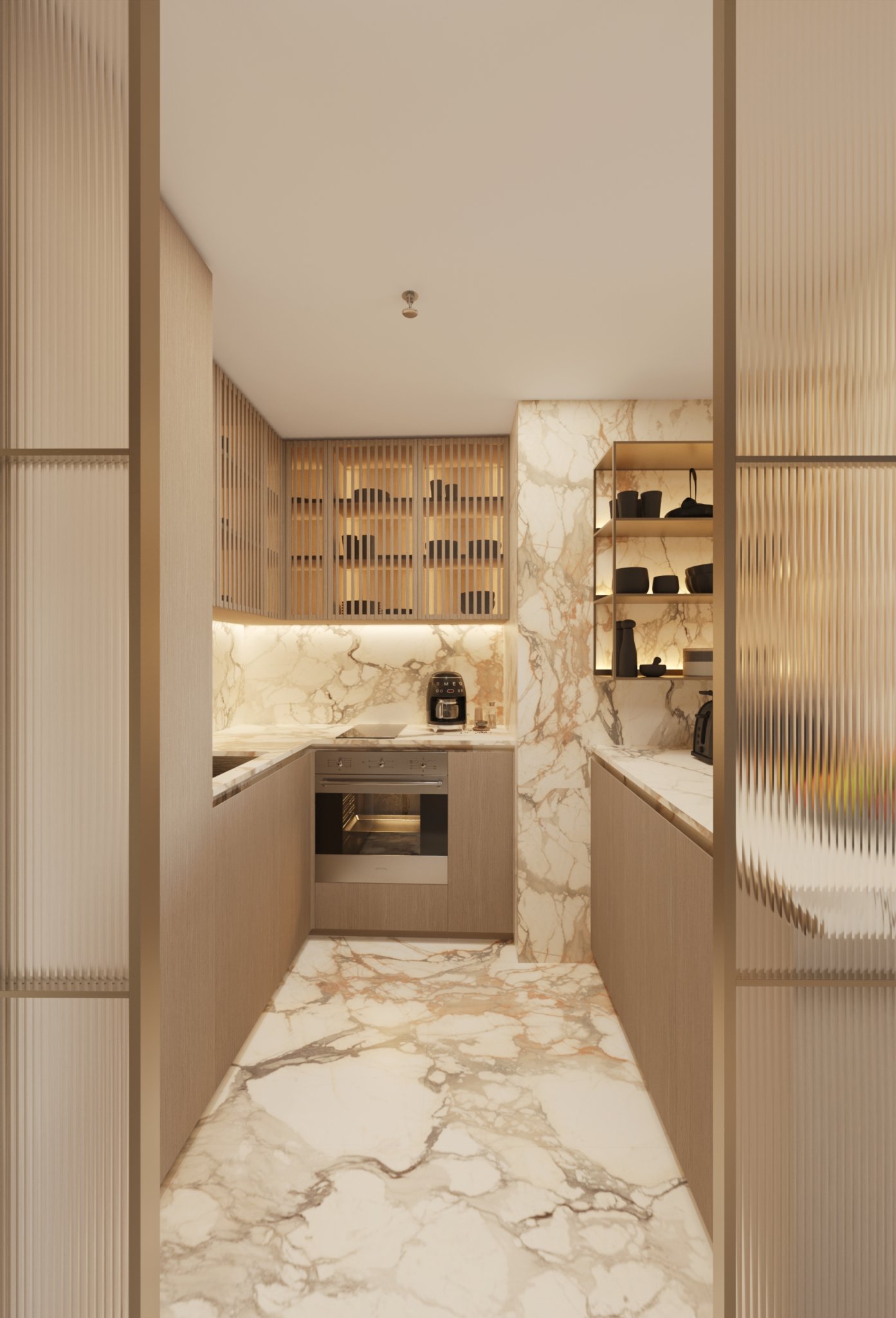 Shang Bauhinia Residences 1BR unit render, additional view