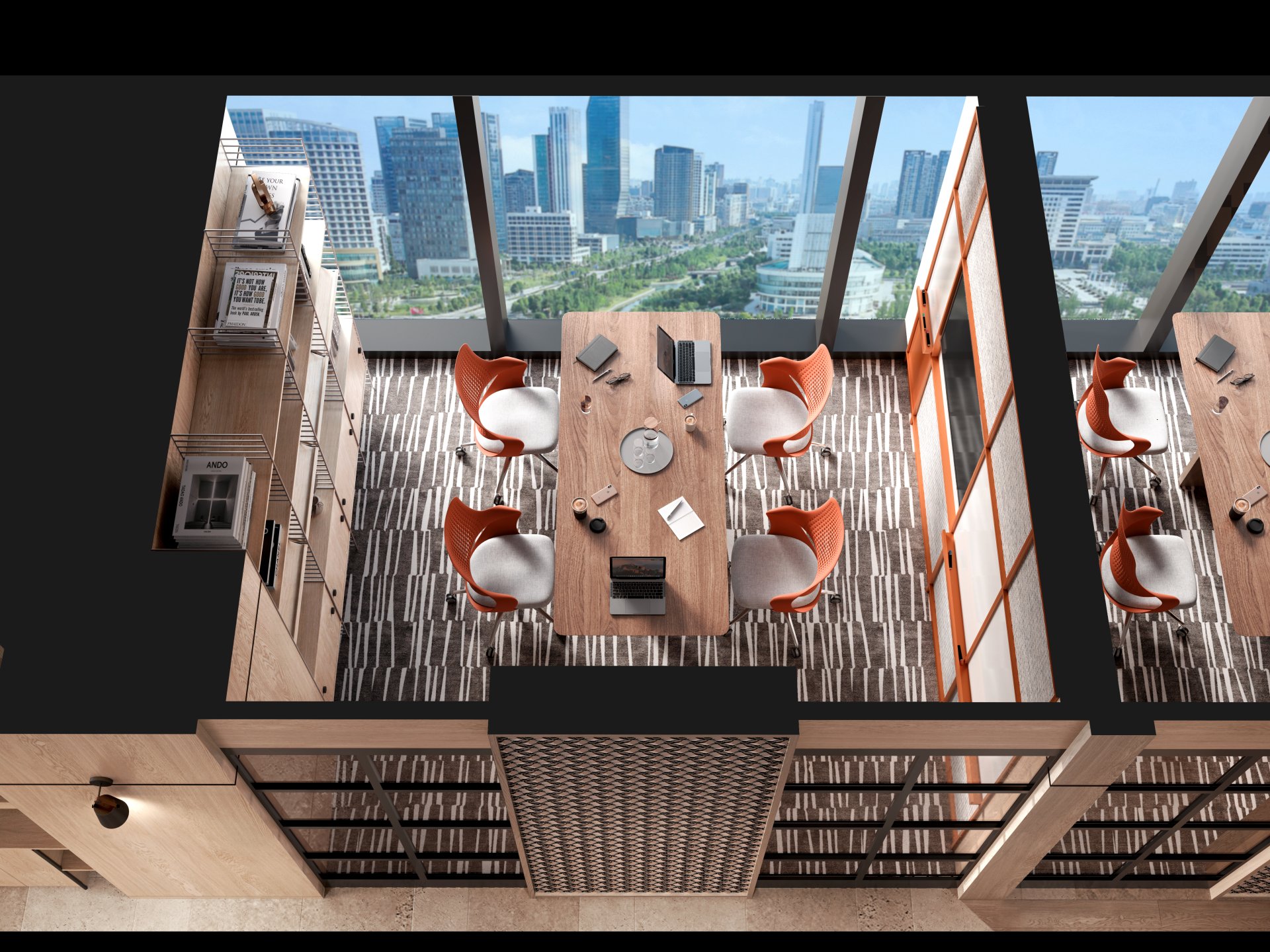 Laya co-working space render