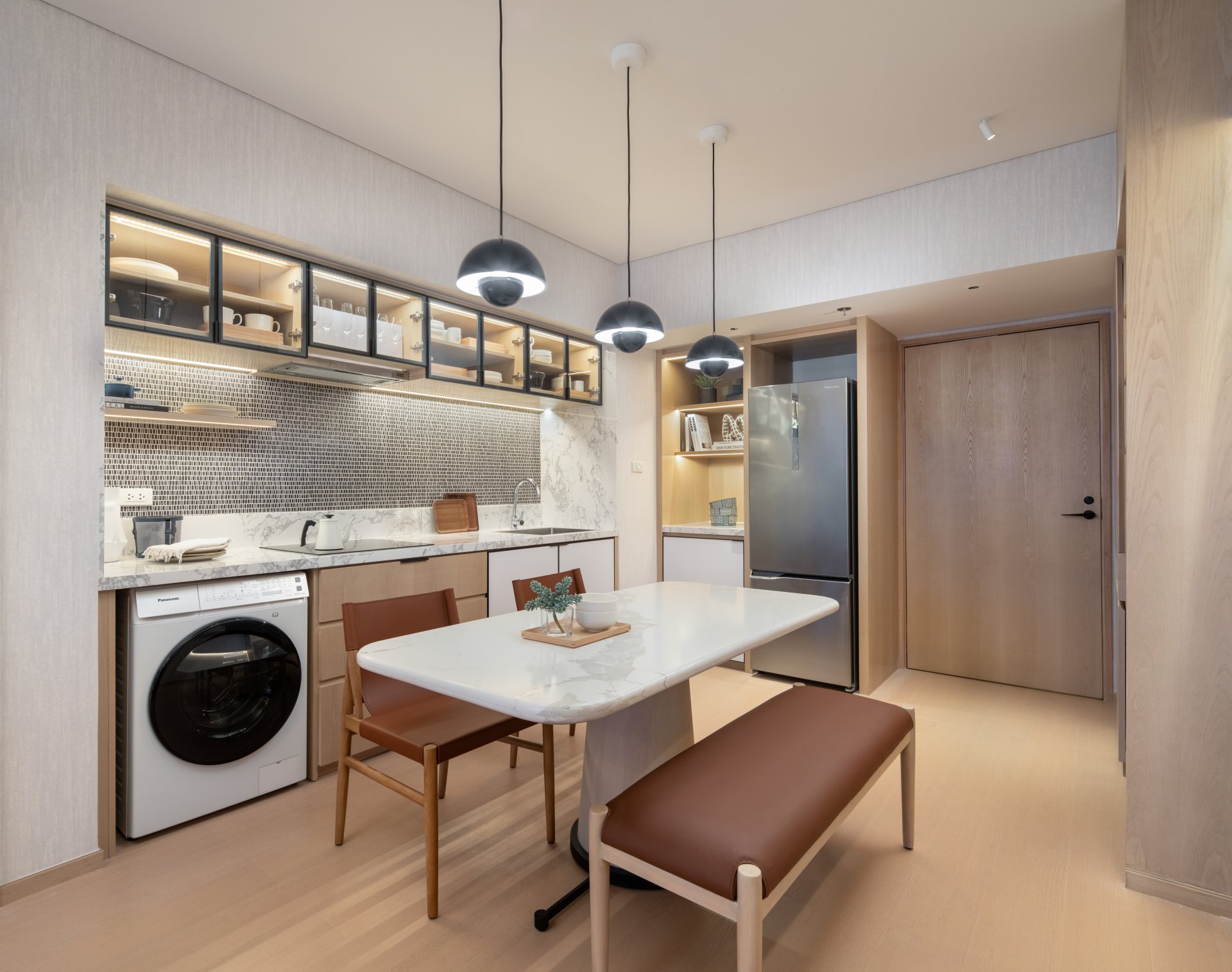 Laya 1-bedroom unit interior render, additional view
