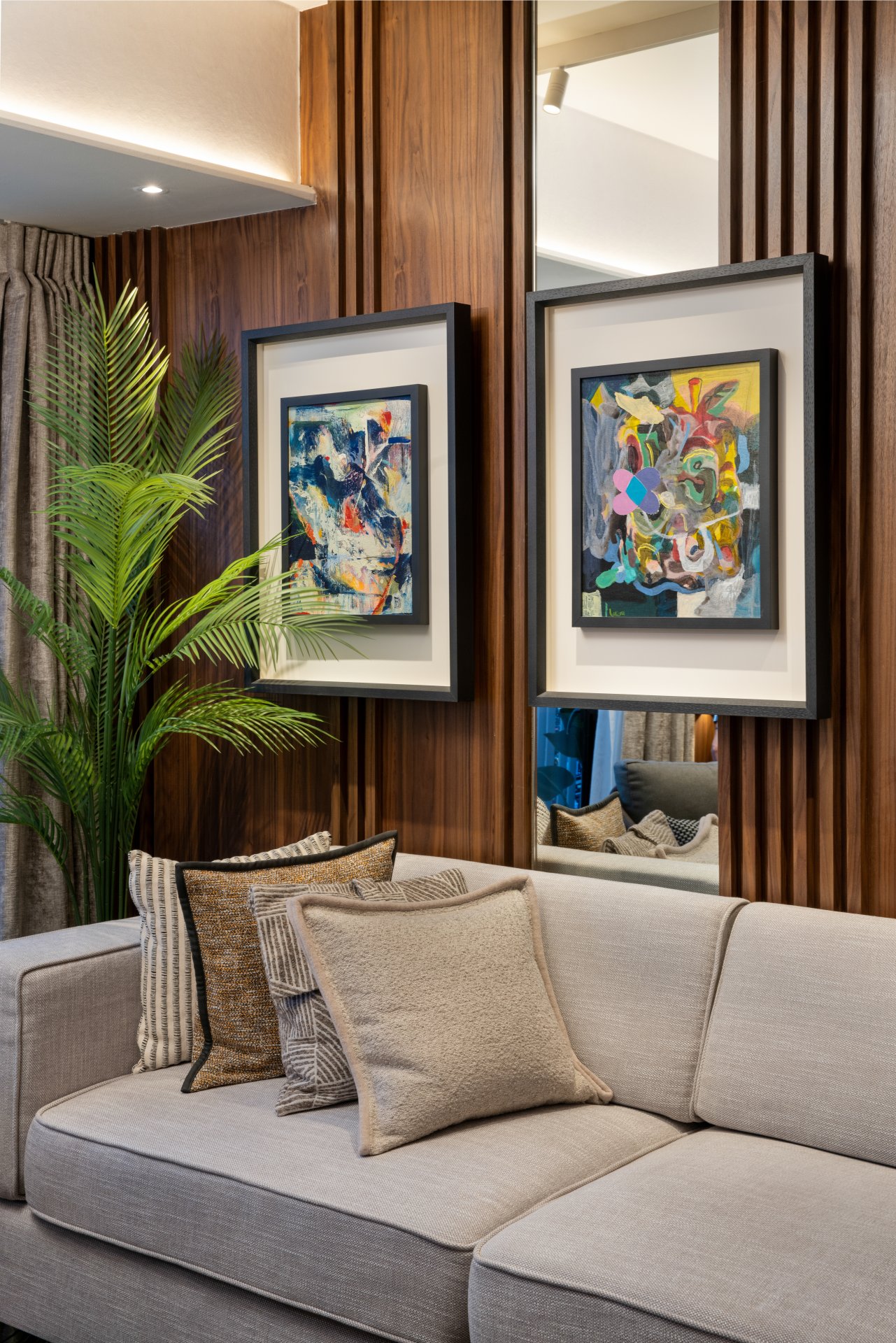 Laya 2-bedroom unit interior render