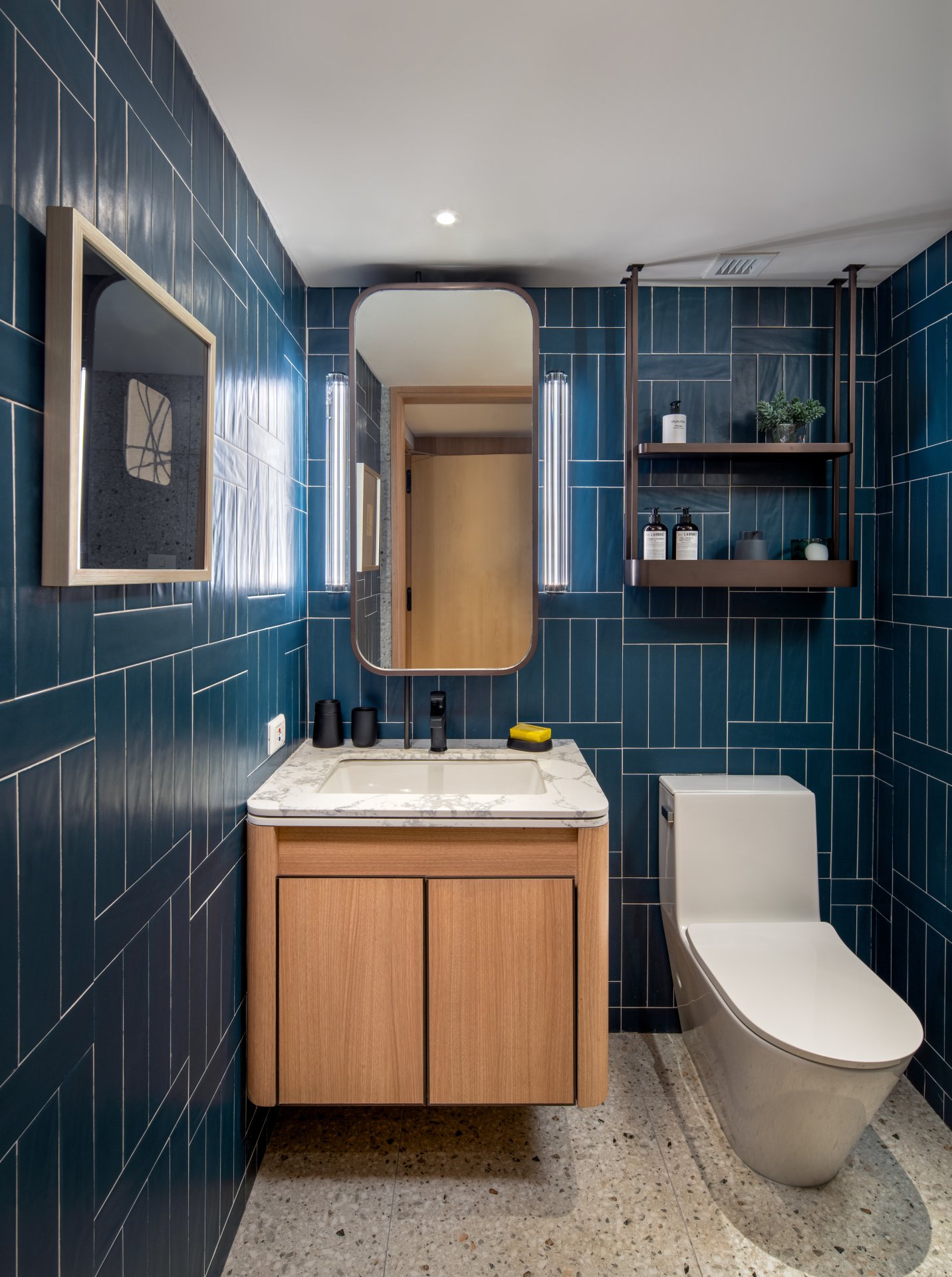 Laya studio unit interior render, additional view