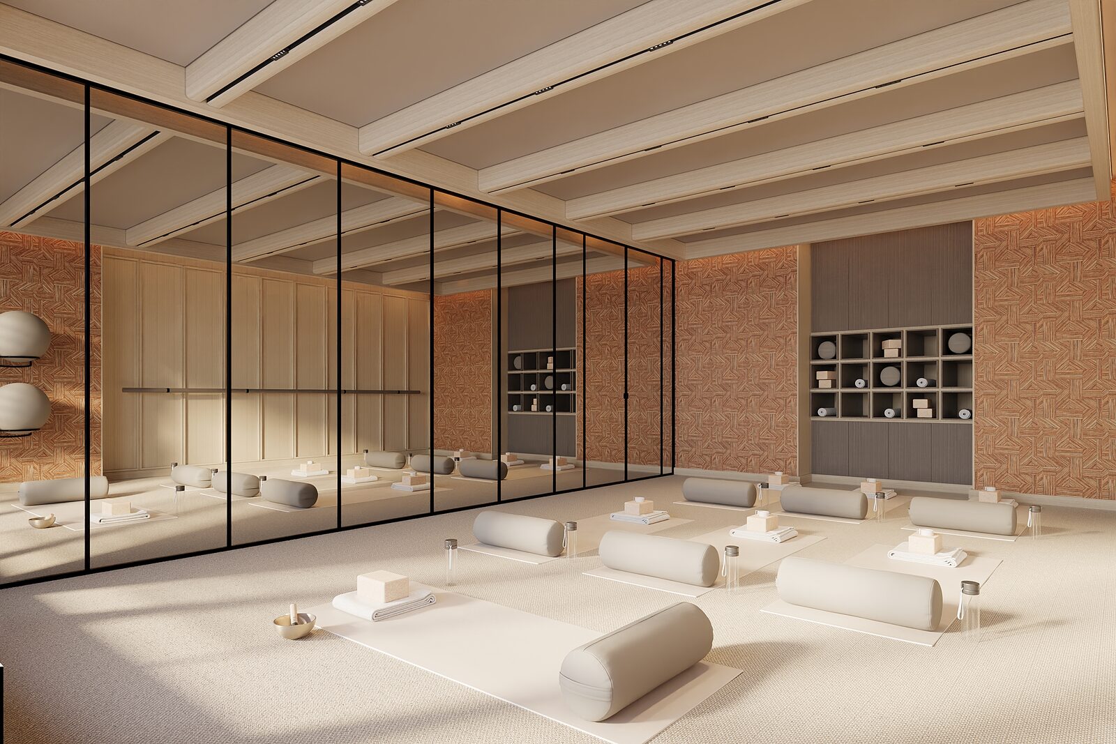 Shang Summit yoga studio render