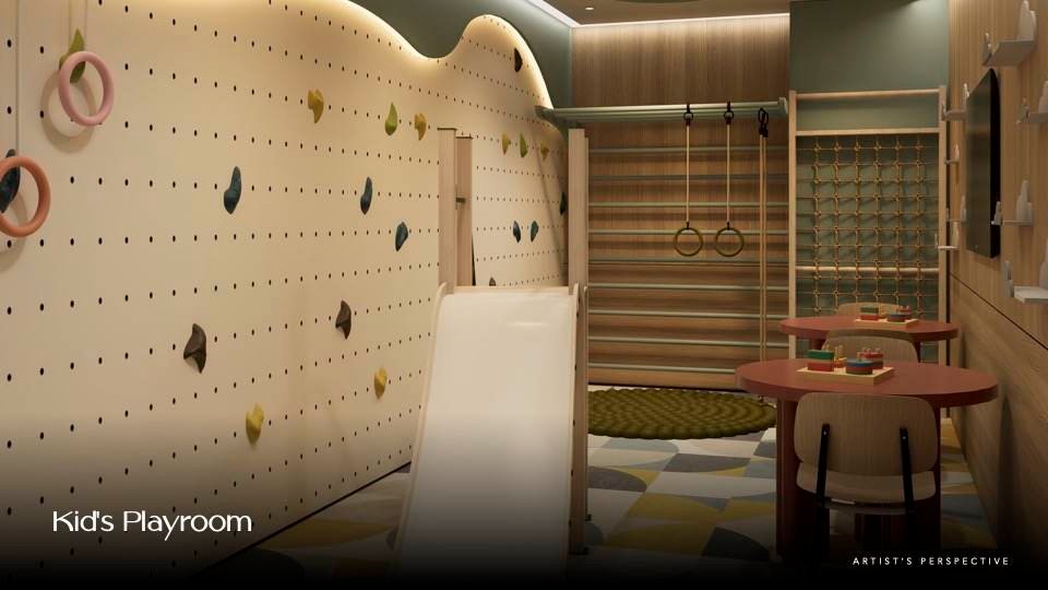 Sondris kid's playroom render